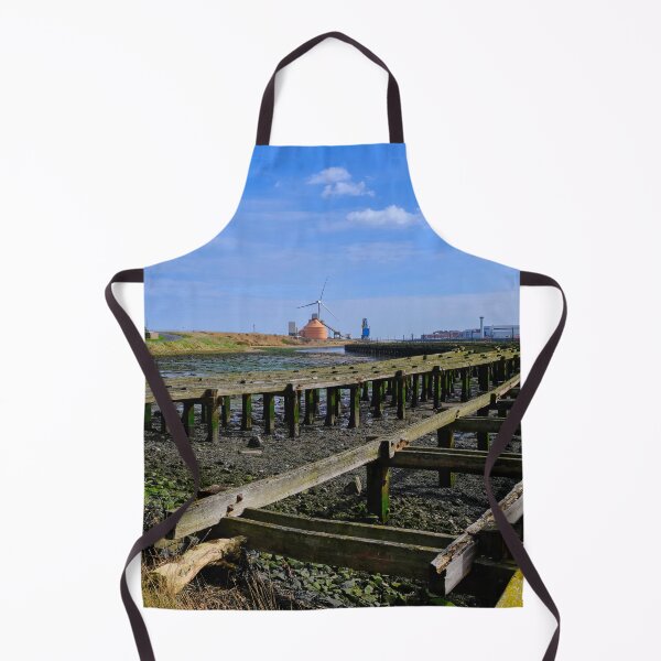 Item preview, The Old Wooden Staithes on the River Blyth designed and sold by Violaman.