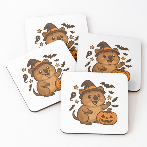 Item preview, Boo-tiful Halloween with a Quokka designed and sold by welovequokkas.