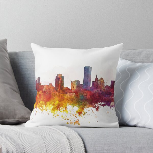 Item preview, Vibrant skyline of a modern city designed and sold by anytka.