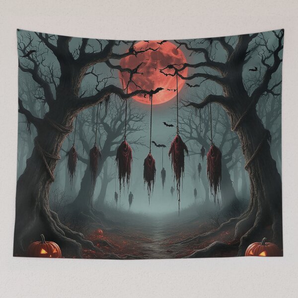 Item preview, Bloody Moon Halloween Forest designed and sold by AmetistLight.