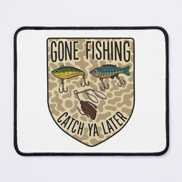 Item preview, Gone Fishing designed and sold by Colón Graphix’s.