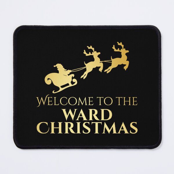 Item preview, Welcome to the Ward Christmas – Gold Family Name designed and sold by buglevel.