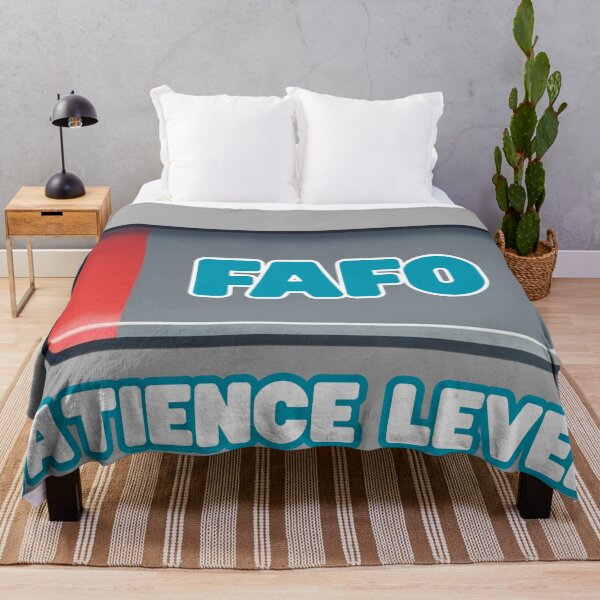 Item preview, F.A.F.O. - Patience Level designed and sold by RobinHoodShirts.