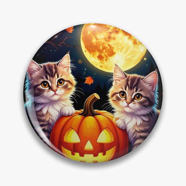 Item preview, Pumpkin Moonlight Kittens designed and sold by AmetistLight.