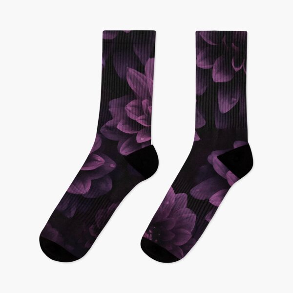 Item preview, Moody Dahlia Mauve Purple designed and sold by artsandsoul.