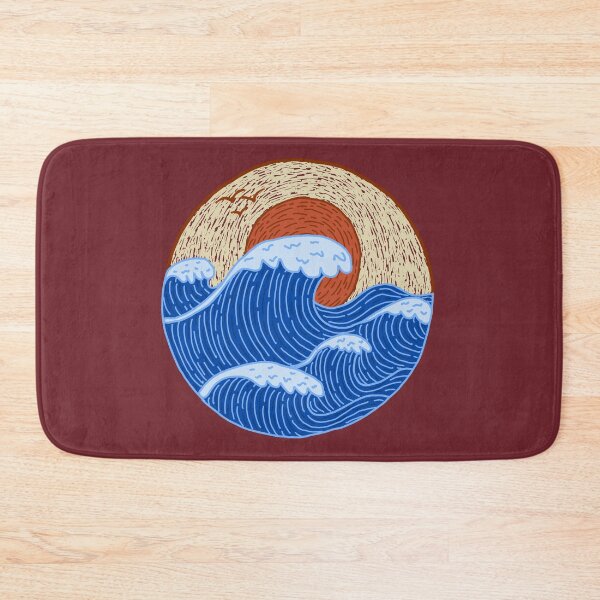 Item preview, Big Ocean waves  designed and sold by ArtNoveltee.