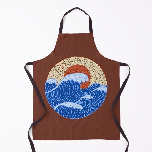 Item preview, Big Ocean waves  designed and sold by ArtNoveltee.