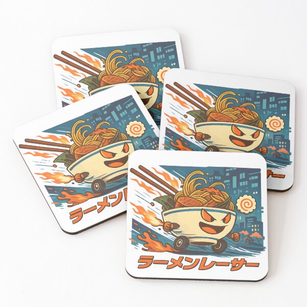 Item preview, Ramen Racer - Fast Food Street Racing Japanese Noodle Bowl Character designed and sold by Alchemy Ink.