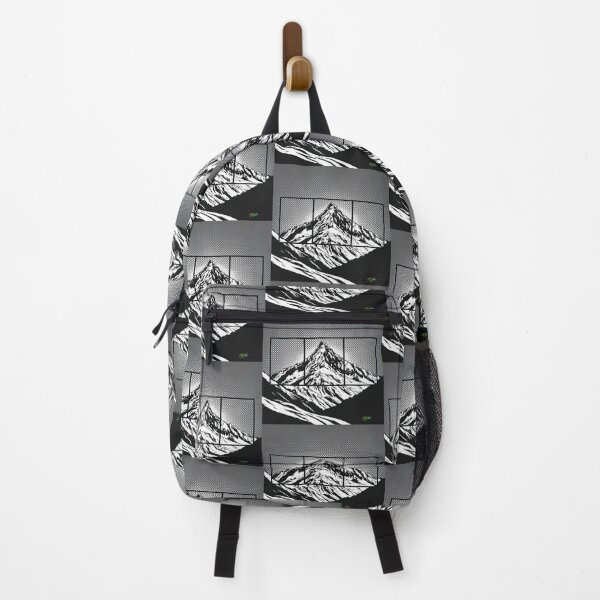 Item preview, Stippled Mountain Landscape Split View designed and sold by Benito Del Ray.