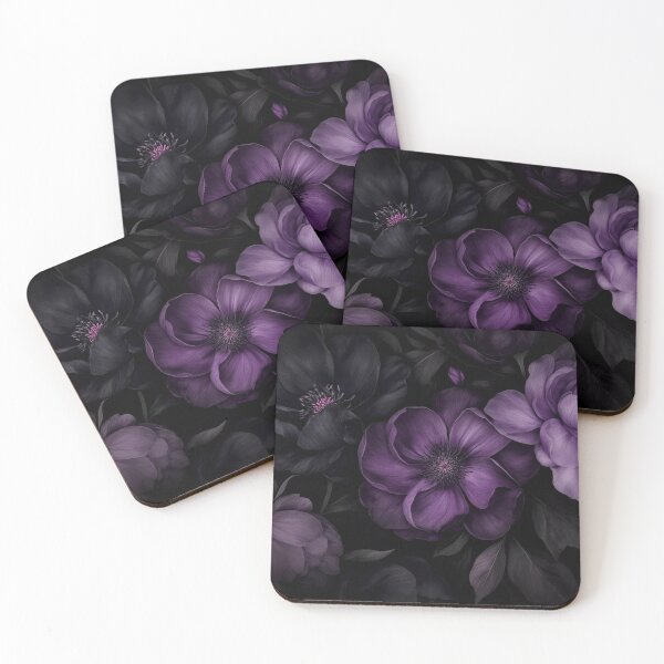 Item preview, Opulent Gothic Garden Grandeur Deep Purple designed and sold by artsandsoul.