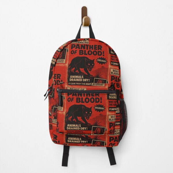 Item preview, Beast of Bladenboro – Panther of Blood Vintage Tabloid Art designed and sold by Folk Bestiary.