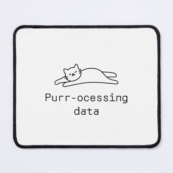 Item preview, Purr-ocessing data designed and sold by PromptlyPrinted.
