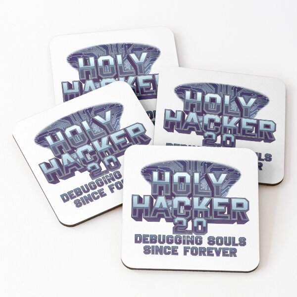 Item preview, Holy Hacker 2.0 Debugging Souls Art | Futuristic Geek Gift Tee Digital Download designed and sold by AnnDesignStudio.