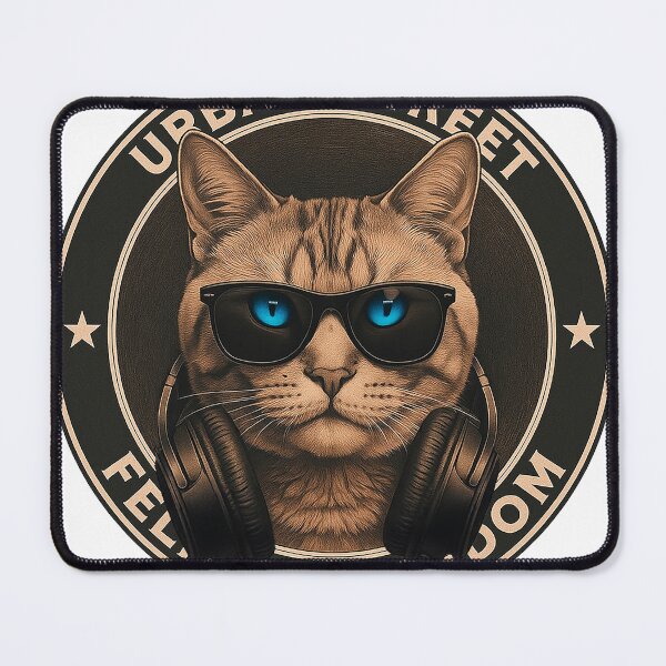 Item preview, urban cat designed and sold by DESIGN ON SAVAGE.
