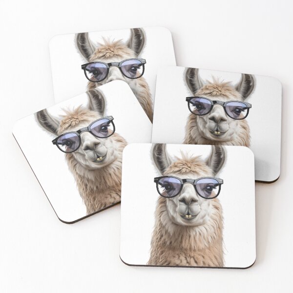 Item preview, Funny Llama Portrait With Sunglasses designed and sold by NavigatorStreet.