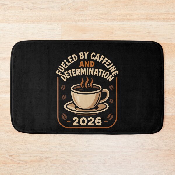 Item preview, Fueld by Caffeine and Determination designed and sold by DarylWelsh2024.