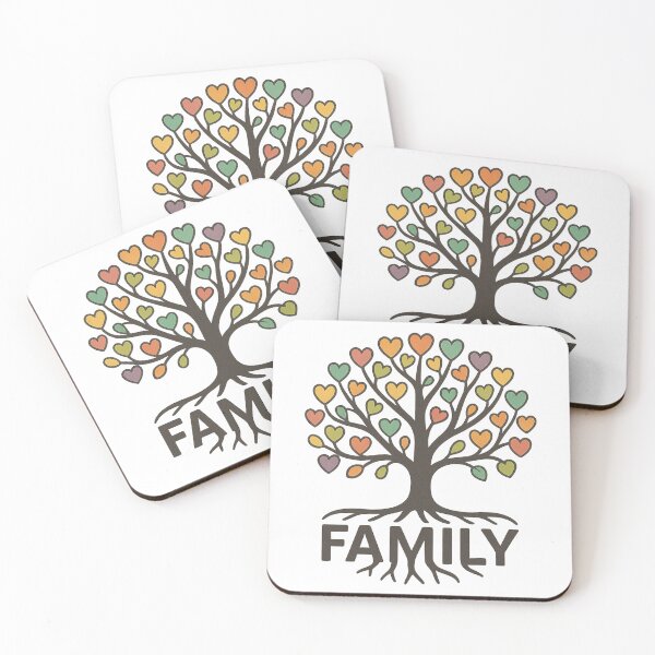 Item preview, Family Tree with Heart Leaves Love Roots designed and sold by Design Express.