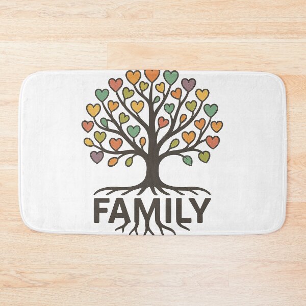 Item preview, Family Tree with Heart Leaves Love Roots designed and sold by Design Express.