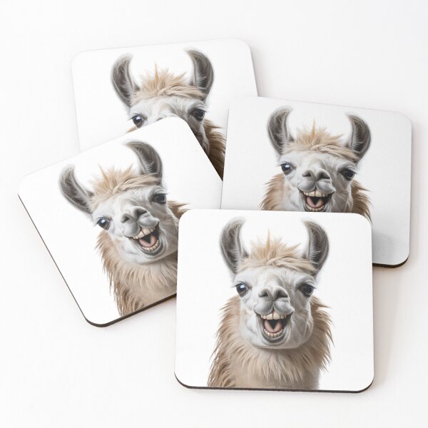 Item preview, Joyful Laughing Llama Studio Portrait designed and sold by NavigatorStreet.