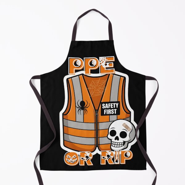 Item preview, PPE or RIP - Safety First Halloween Design designed and sold by PeteLawliiet.