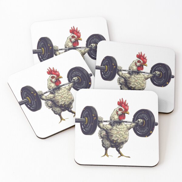 Item preview, “Strong Chicken Lifter” designed and sold by AlexLineArt.