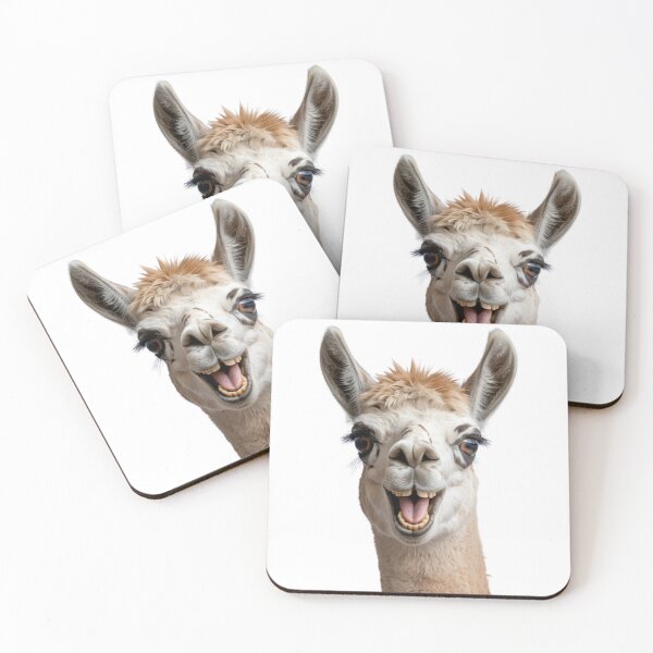 Item preview, Funny Laughing Llama Studio Portrait Photo designed and sold by NavigatorStreet.