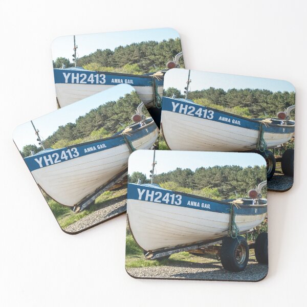 Item preview, Fishing boat in Weybourne, Norfolk Coast designed and sold by yackers1.