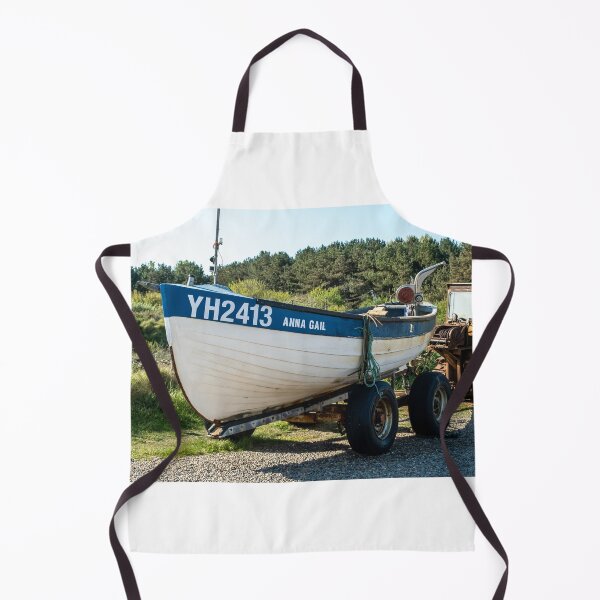 Item preview, Fishing boat in Weybourne, Norfolk Coast designed and sold by yackers1.