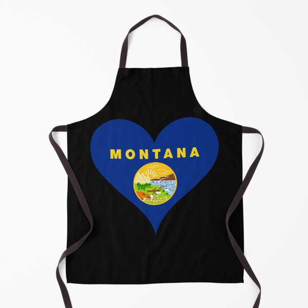 Item preview, Montana Heart Flag designed and sold by NTGUILTY.