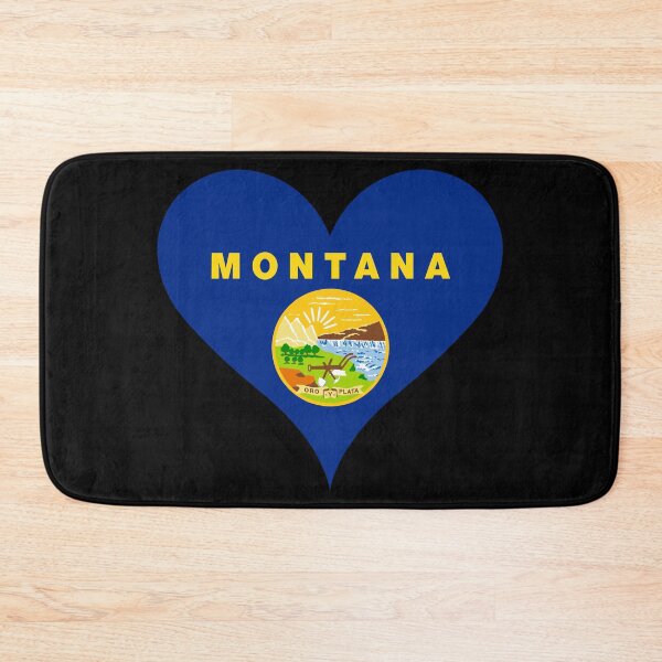 Item preview, Montana Heart Flag designed and sold by NTGUILTY.
