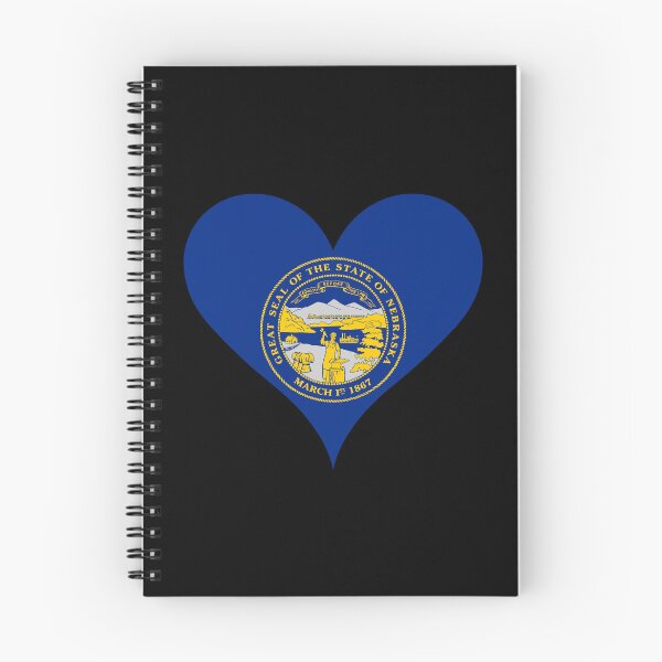 Item preview, Nebraska Heart Flag designed and sold by NTGUILTY.