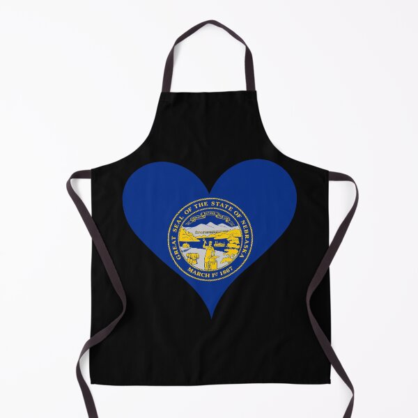 Item preview, Nebraska Heart Flag designed and sold by NTGUILTY.