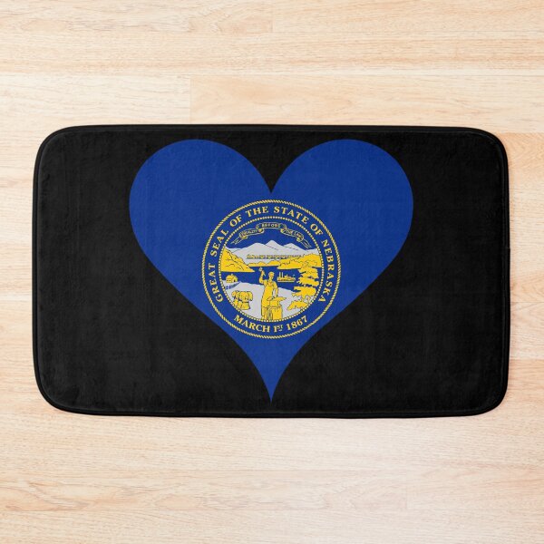 Item preview, Nebraska Heart Flag designed and sold by NTGUILTY.