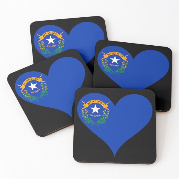 Item preview, Nevada Heart Flag designed and sold by NTGUILTY.