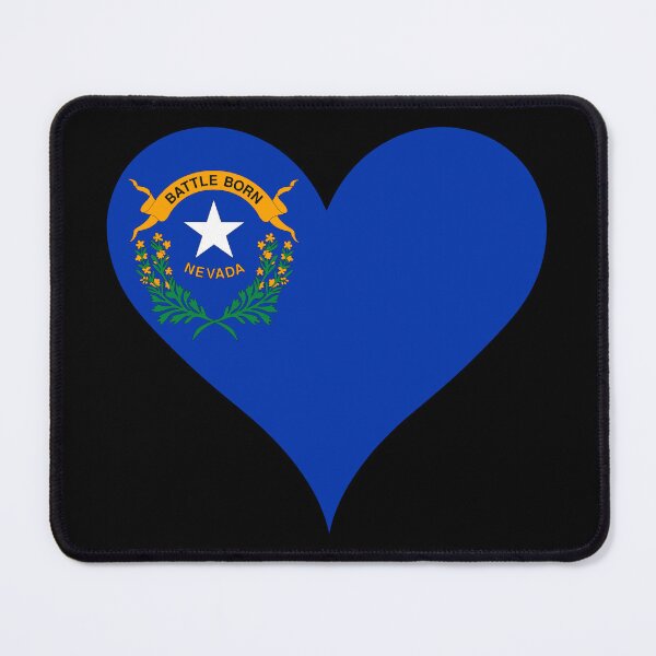 Item preview, Nevada Heart Flag designed and sold by NTGUILTY.