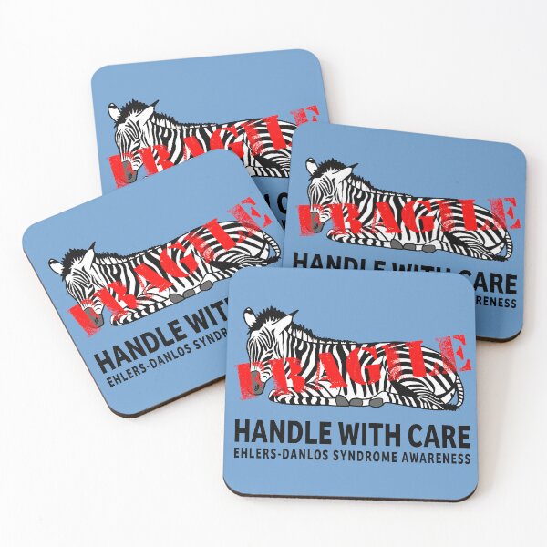 Item preview, Ehlers-Danlos Syndrome Handle With Care Zebra designed and sold by Designs by Jesabee.