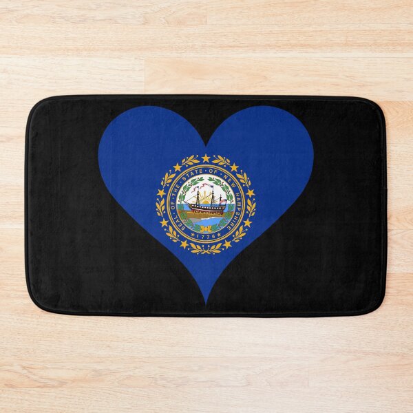 Item preview, New Hampshire Heart Flag designed and sold by NTGUILTY.