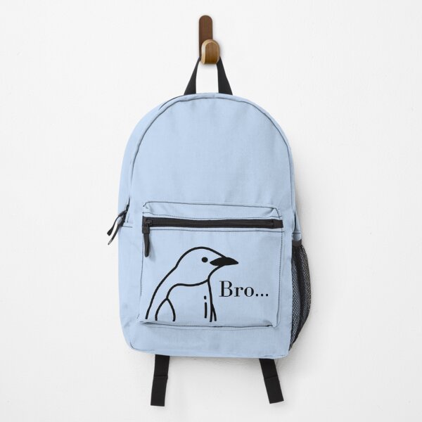 Item preview, Funny Penguin with Text – Bro… Meme Design designed and sold by Furkan Al-Gburi.