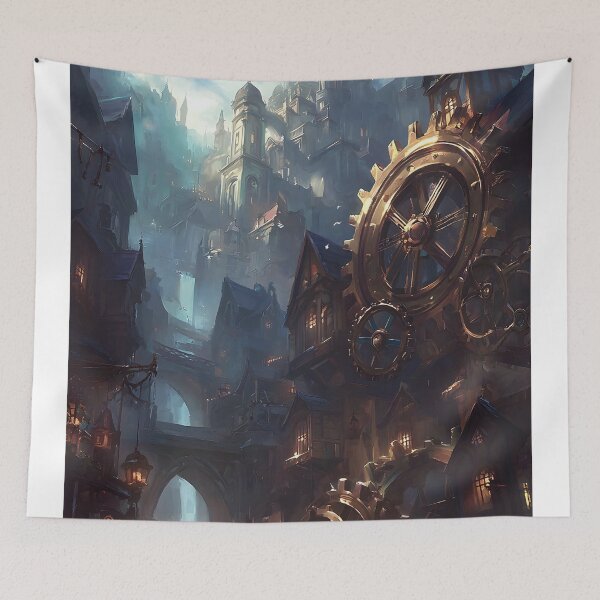 Item preview, Clockwork Citadel designed and sold by oanaunciuleanu.