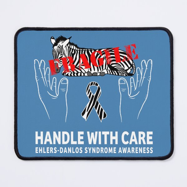 Item preview, Fragile Handle With Care EDS Zebra designed and sold by Designs by Jesabee.