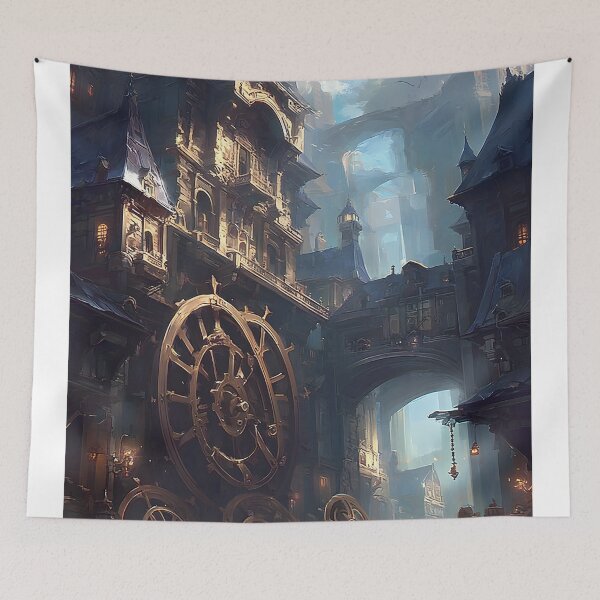 Item preview, Clockwork Citadel designed and sold by oanaunciuleanu.