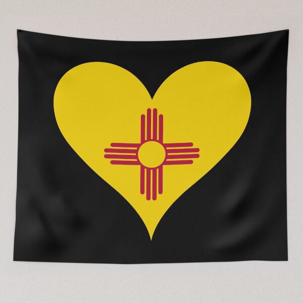 Item preview, New Mexico Heart Flag designed and sold by NTGUILTY.