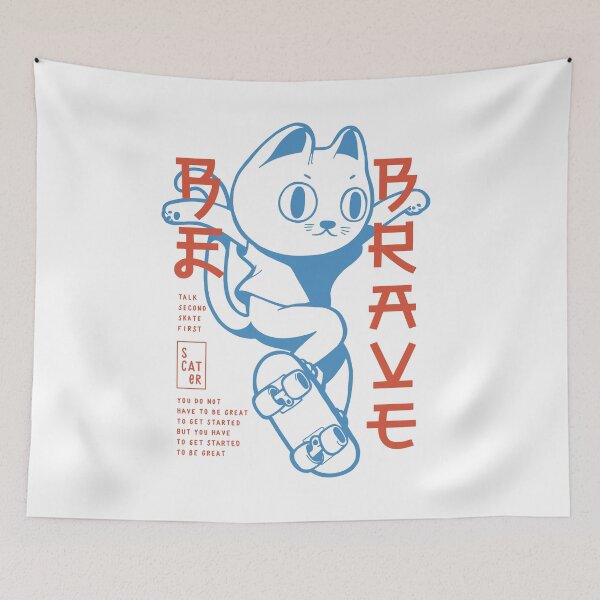 Item preview, Skater Cat (Scater) designed and sold by mixderwoche.