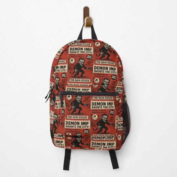 Item preview, Nain Rouge – Detroit Demon Vintage Tabloid Cryptid Design designed and sold by Folk Bestiary.