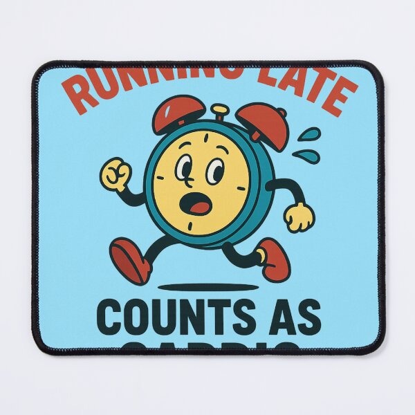 Item preview, Running Late… Counts as Cardio designed and sold by RobinHoodShirts.