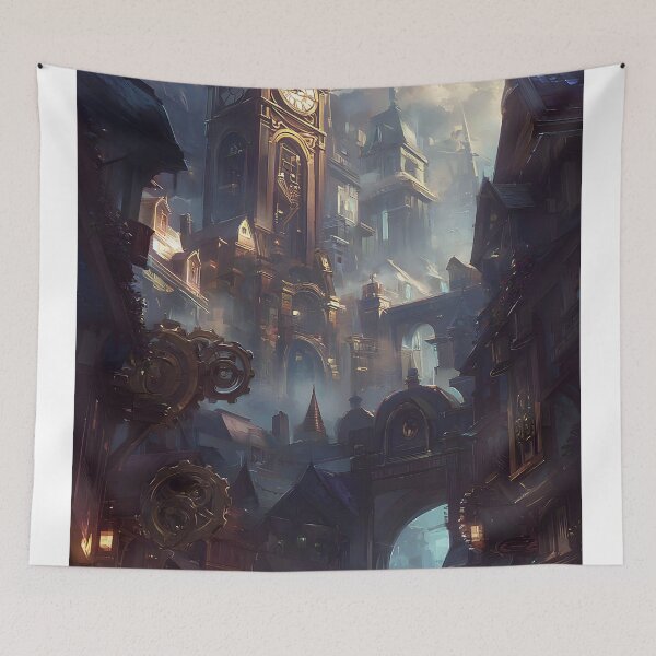 Item preview, Clockwork Citadel designed and sold by oanaunciuleanu.