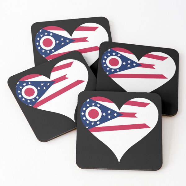 Item preview, Ohio Heart Flag designed and sold by NTGUILTY.