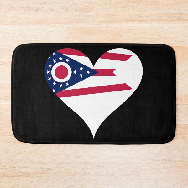 Item preview, Ohio Heart Flag designed and sold by NTGUILTY.