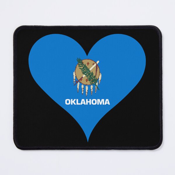 Item preview, Oklahoma Heart Flag designed and sold by NTGUILTY.