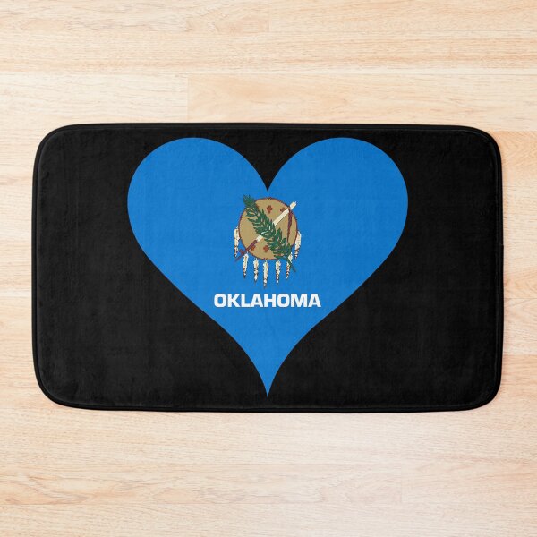 Item preview, Oklahoma Heart Flag designed and sold by NTGUILTY.